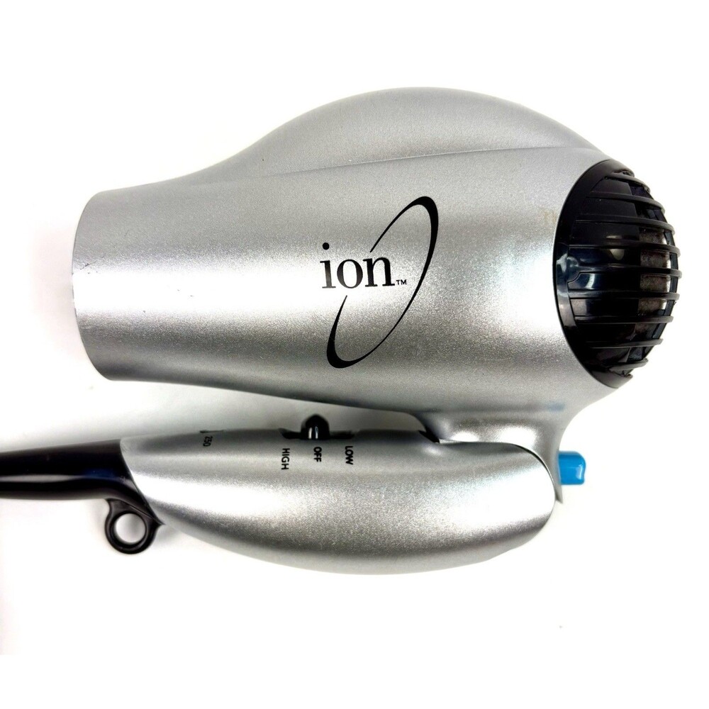 Ion Ceramic 1875 Watt Ionic Travel Dryer Foldable Model S 301011 EUC Tested
